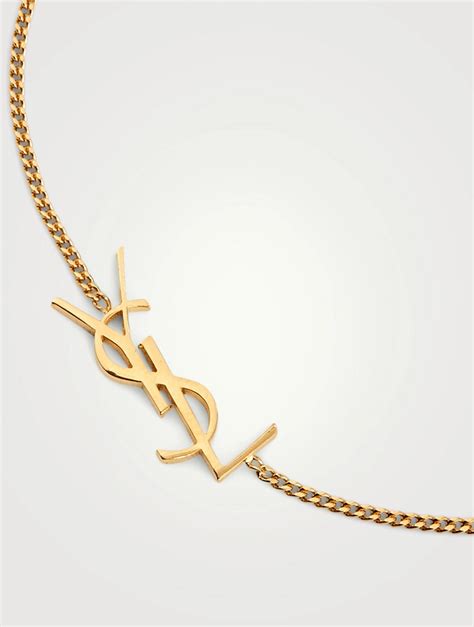 yves saint laurent lock necklace|yves Saint Laurent bracelets.